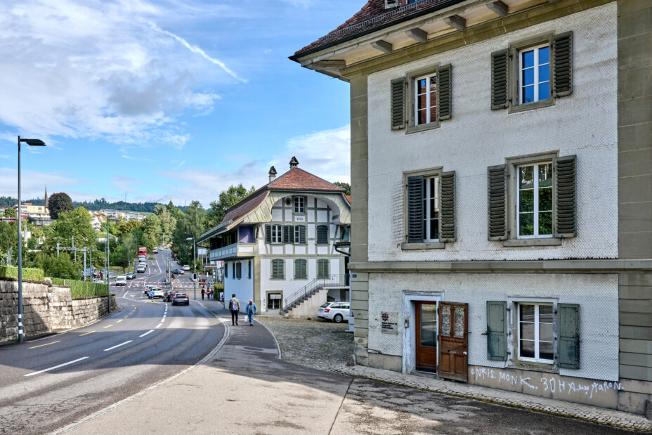 So kennt man es heute: die historischen Gebäude an der Bolligenstrasse.